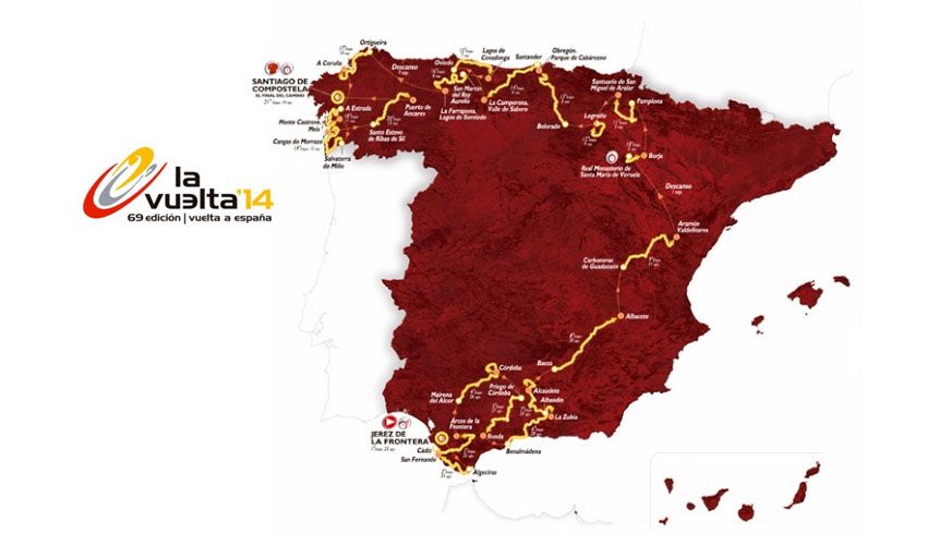 Previo Vuelta a España 2014. El perfil de todas las etapas comentado por Escartín