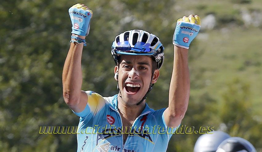 Vuelta a España 2014. Etapa 11. Aru vence, Froome se salva y Quintana abandona.