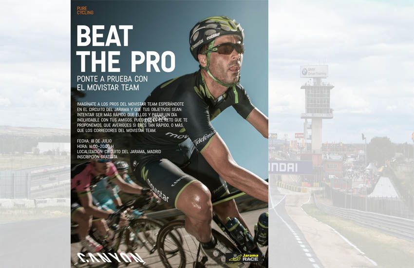 BEAT THE PRO. ¡Ponte a prueba con el Movistar Team!