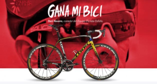 Cofidis sortea la bici de Dani Navarro