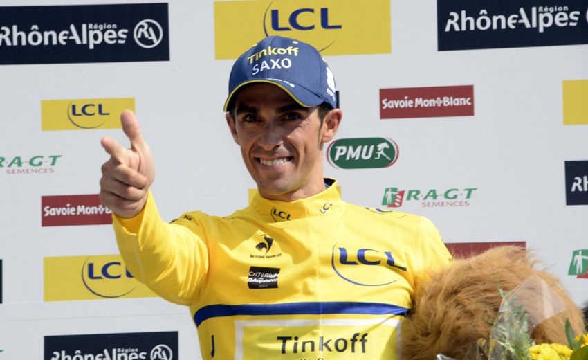 Vídeo: Alberto Contador explica sus sensaciones tras abandonar el Tour de Francia