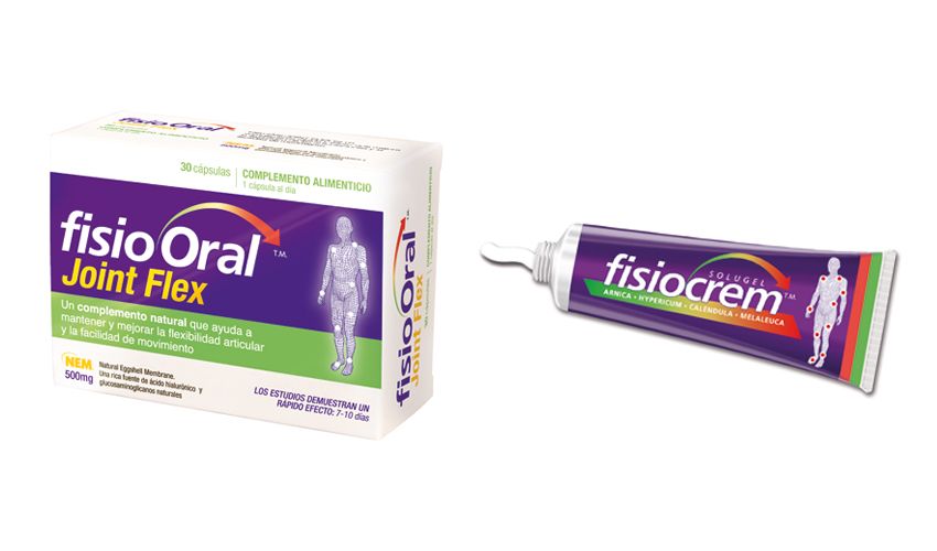 Fisiocrem y FisioOral, muévete naturalmente libre