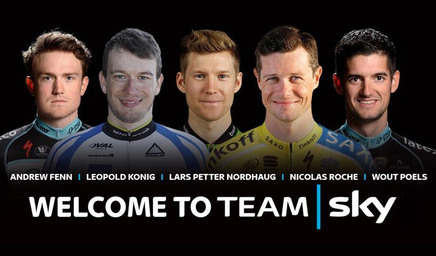 Sky anuncia cinco fichajes de lujo