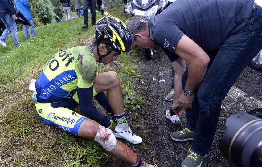 Tour de Francia 2014. Etapa 10. Victoria y liderato de Nibali el día del abandono de Contador