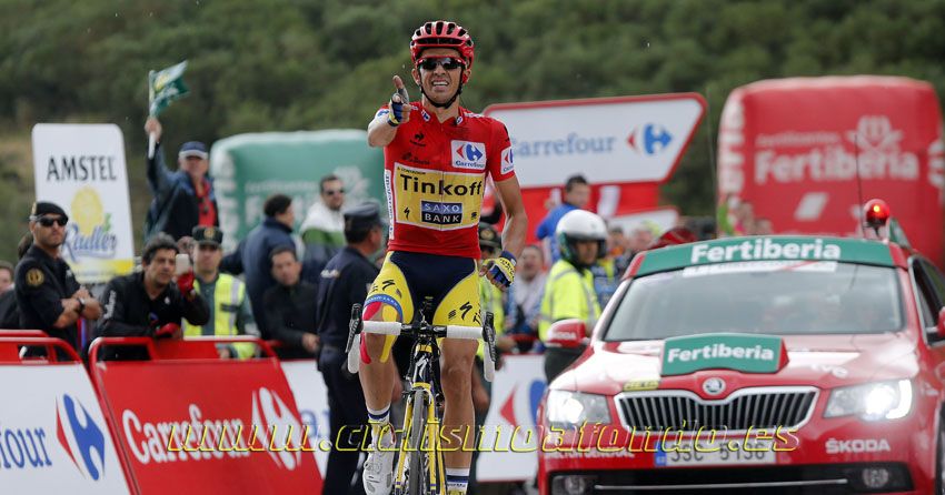 Vuelta a España 2014. Etapa 16. Alberto Contador encarrila la Vuelta