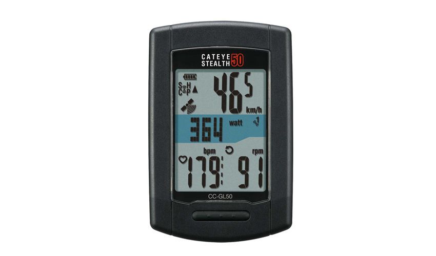 Ciclocomputador GPS Cateye Stealth 50