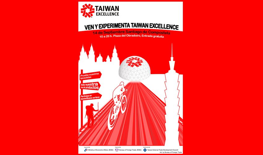 Taiwán Excellence mostrará en Santiago de Compostela la excelencia de la industria taiwanesa.