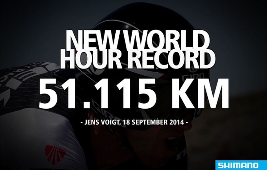 Jens Voigt bate el record de la hora