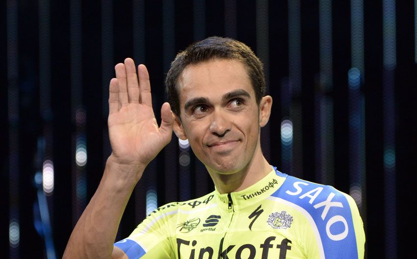 Alberto Contador: "He tenido mínimas molestias en la rodilla"