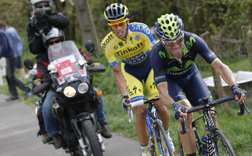 Duelo entre Contador y Valverde para ganar el World Tour