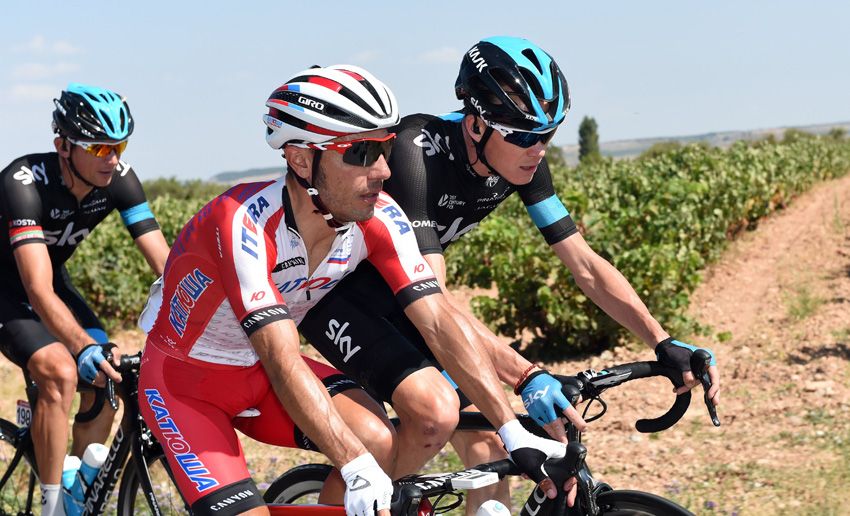 Philip Deignan acusa a Purito Rodríguez de pegarle un puñetazo en carerra