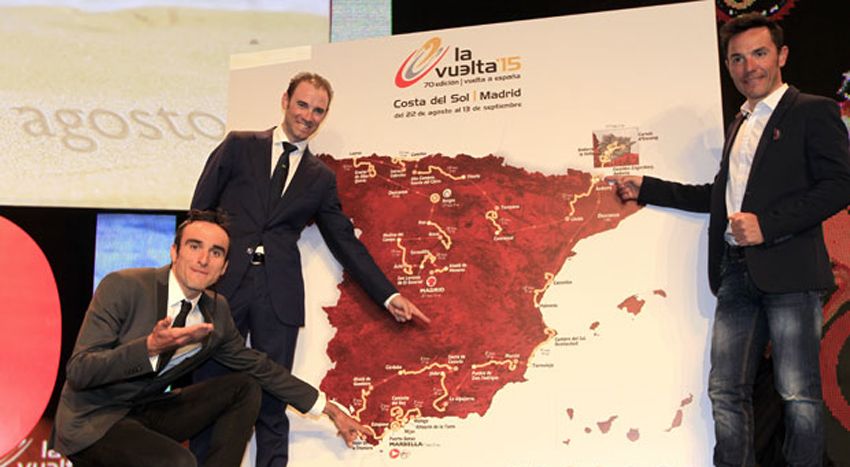 Presentación del recorrido de la Vuelta a España 2015