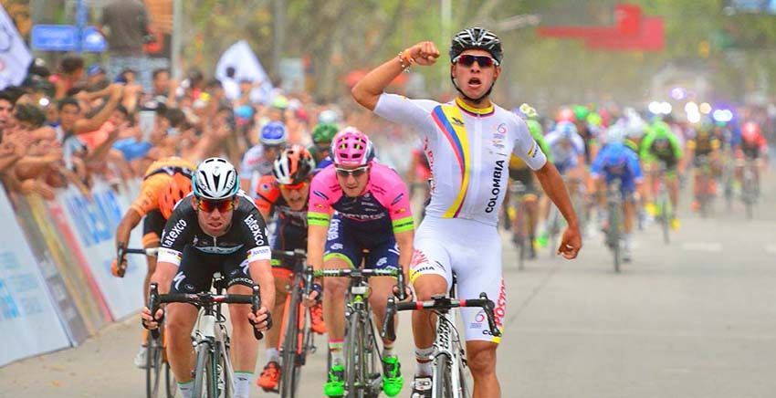 Tour de San Luis 2015. Etapa 1. Fernando Gaviria le cierra la boca a Cavendish