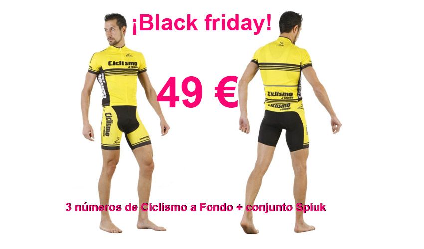 Fin de semana loco: llega el Black Friday a Ciclismo a Fondo