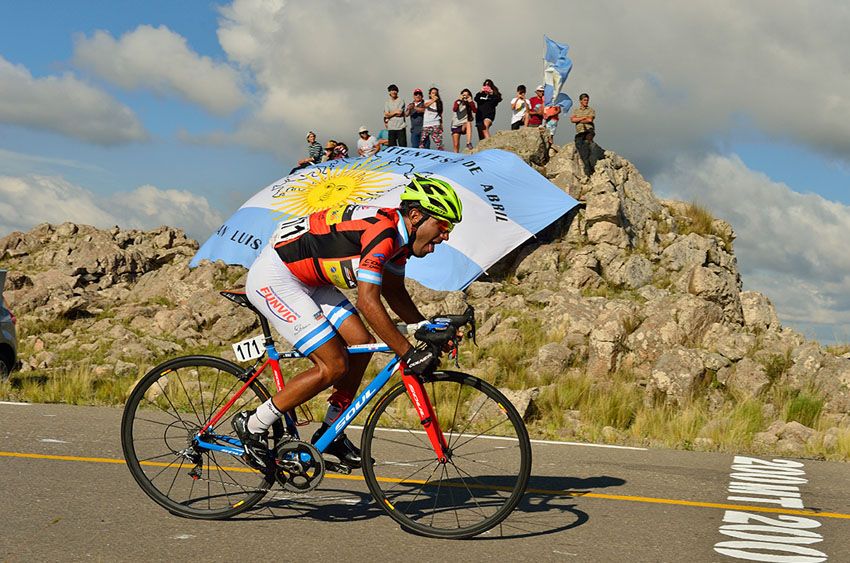 Tour de San Luis 2015. Etapa 4. Dani "matagigantes" Díaz