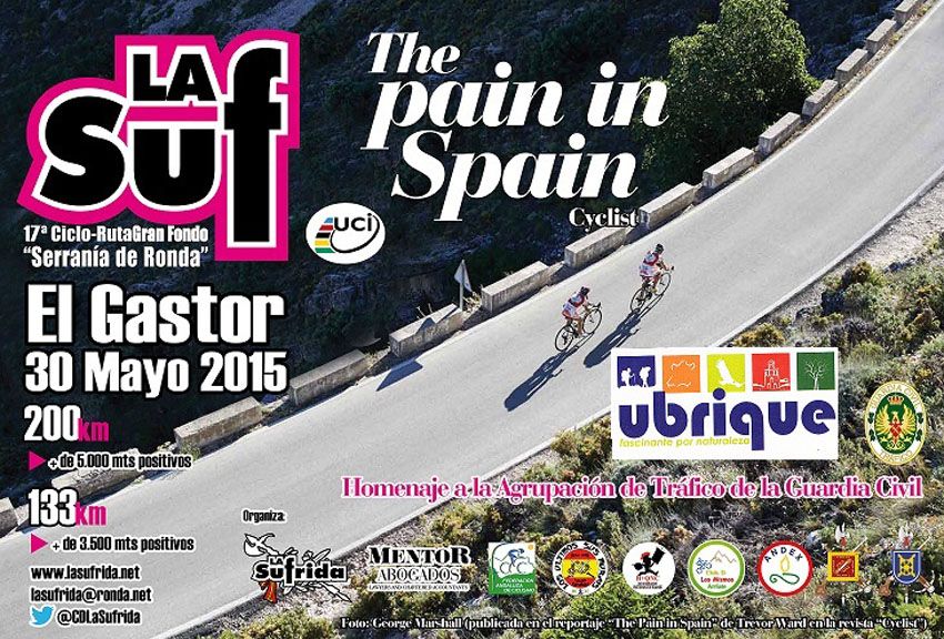 17ª cicloruta internacional gran fondo “Serrania de Ronda- La Sufrida”