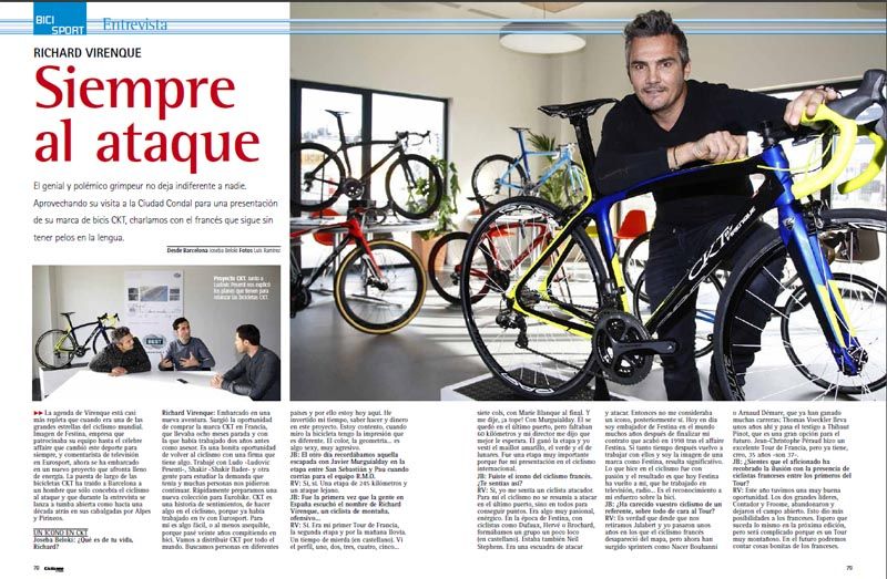 Richard Virenque entrevistado por Beloki