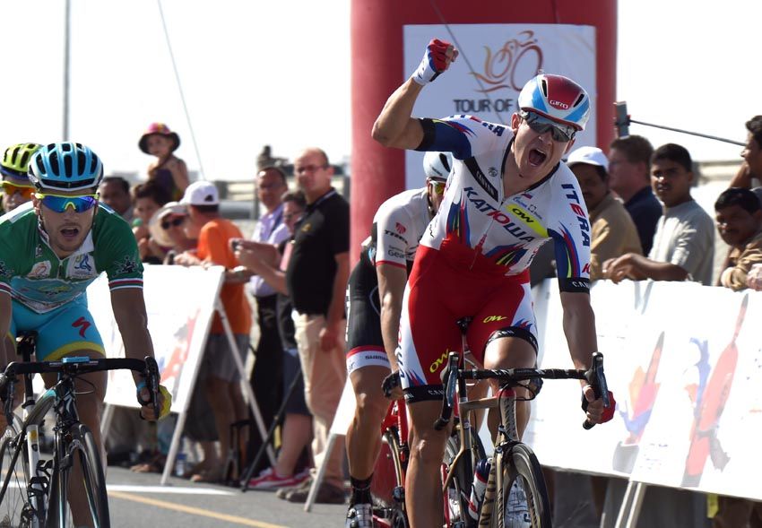 Tour de Oman. Etapa 3. Kristoff despega