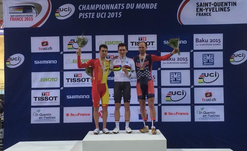 Torres estrena con la plata el medallero español en el Mundial de Pista