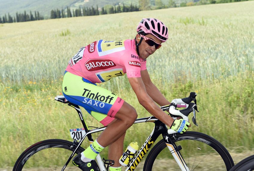 Alberto Contador continúa en el Giro de Italia