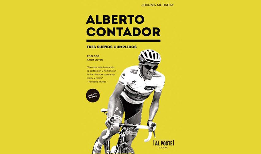 Sorteamos 5 ejemplares del libro “Alberto Contador: tres sueños cumplidos”