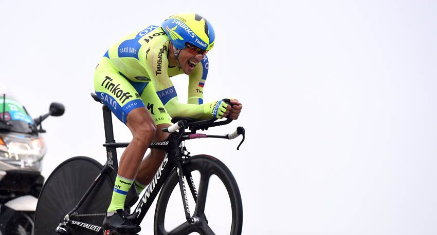 Giro de Italia. Contador encarrila el Giro