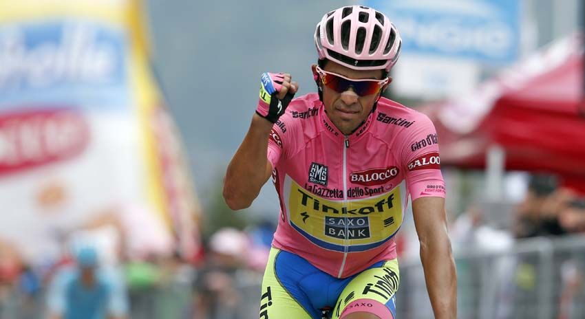 Giro de Italia. El rosa ya es de Contador