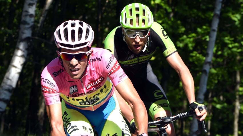 Giro de Italia. Contador asesta un golpe definitivo al Giro