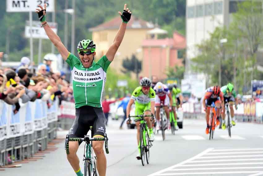 Omar Fraile gana en el Giro dell'Apennino