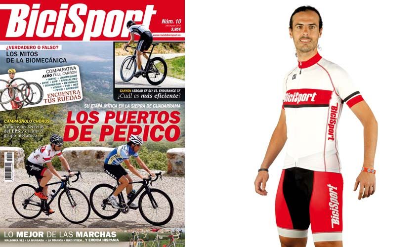 Suscripción a 3 números con equipación Bicisport de la marca Alé