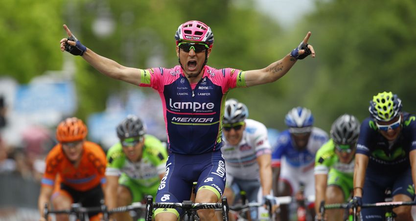 Giro de Italia. Ulissi supera a Lobato y Contador salva el día