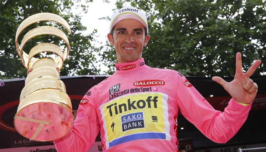Alberto Contador conquista el Giro de Italia