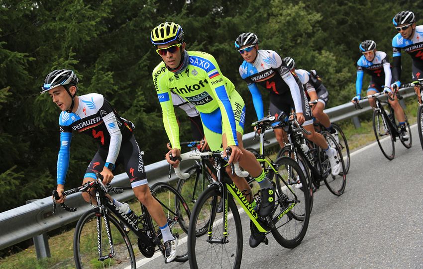 Vídeo: Contador disfruta de la subida al Gavía en la RhxDue
