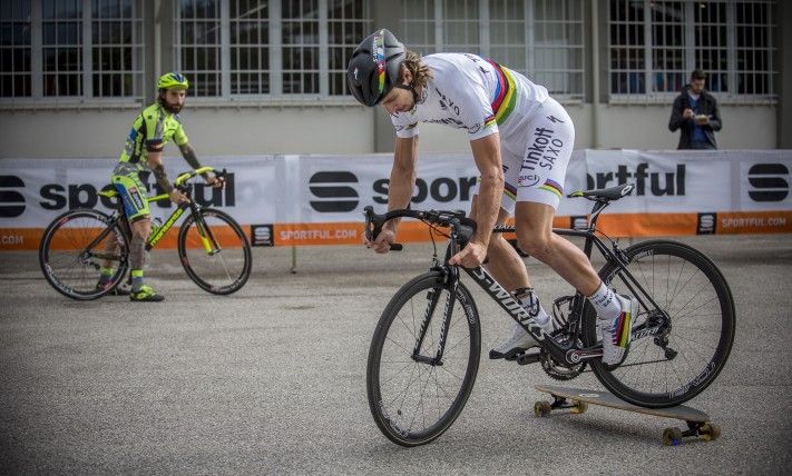 Galería: el espectáculo de Sagan y Brumotti