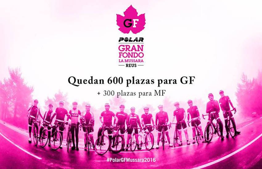 Últimas plazas para la Polar Gran Fondo La Mussara-Reus