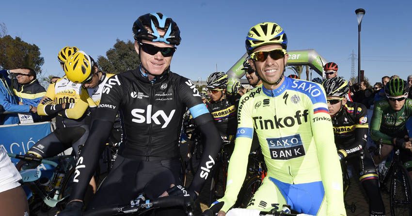 Contador: “Froome es el rival más duro al que me he enfrentado”