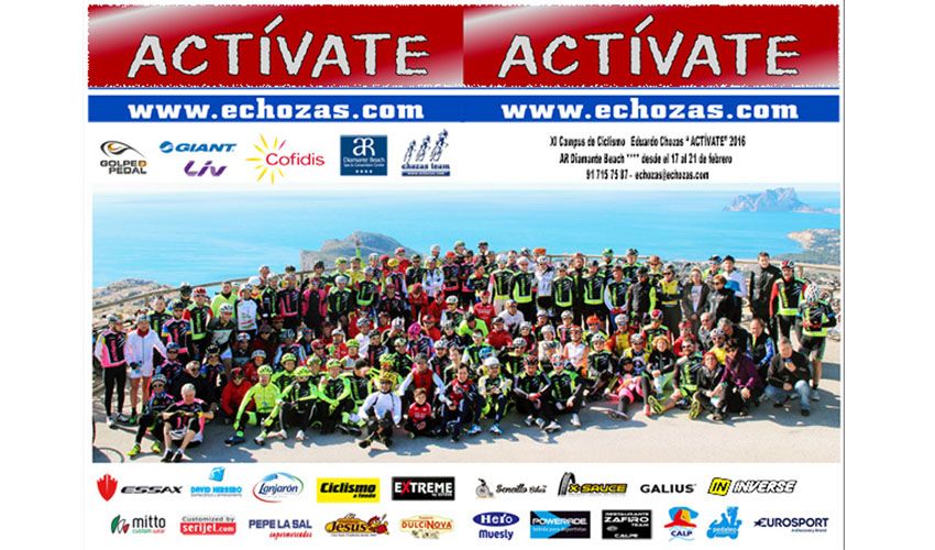 XI Campus de ciclismo Eduardo Chozas "Activate" Calpe 2016
