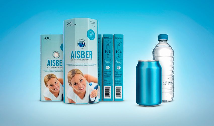 Aisber, el nuevo enfriador para latas y botellas que se adapta a ti