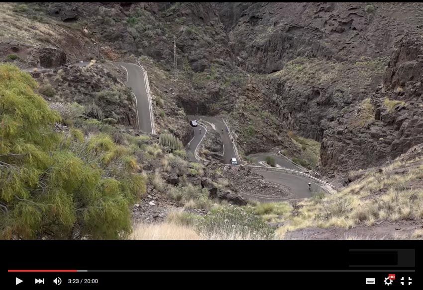 Vídeo resumen: XXVII Vuelta Cicloturista Internacional Gran Canaria-Costa Mogán