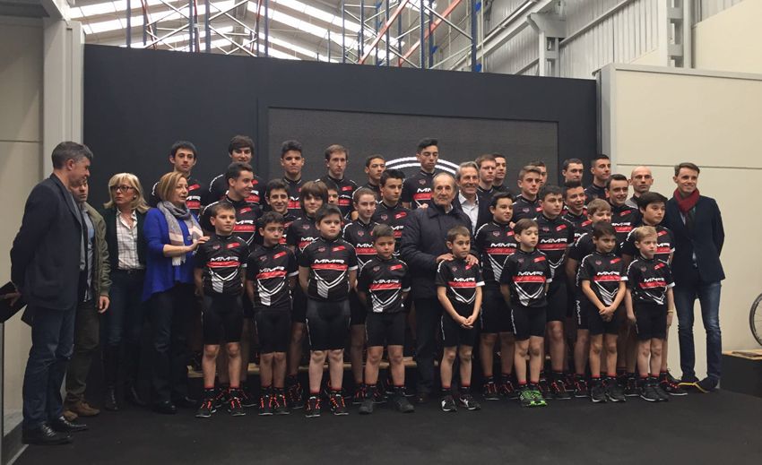 Presentación Samuel Sánchez - MMR Cycling Academy