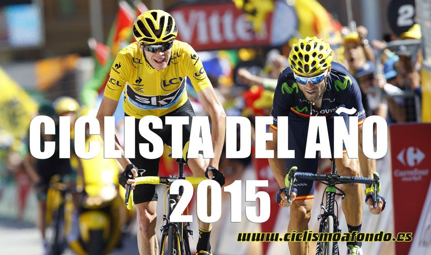 Votación "El Ciclista del año 2015"