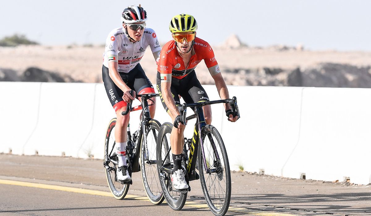 Adam Yates y Tadej Pogacar, dominadores en la pasada edición del UAE Tour. Ambos correrán la edición de este año.