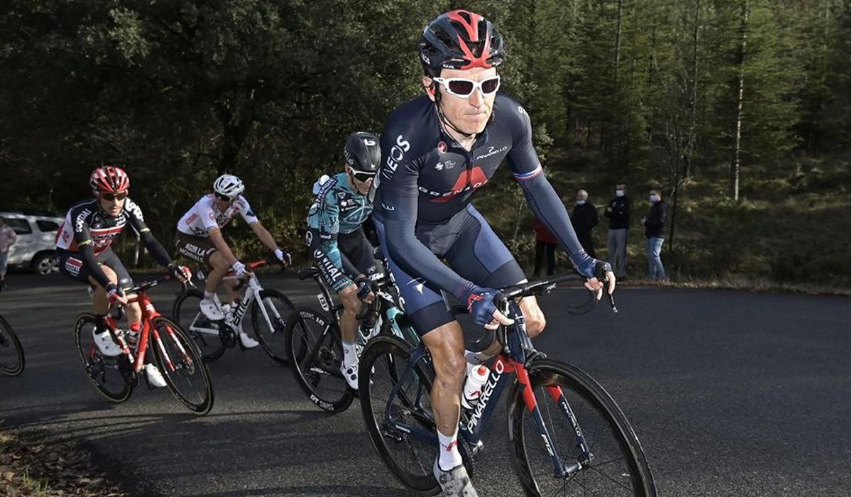 Geraint Thomas, en una imagen reciente de la Estrella de Bessèges. 