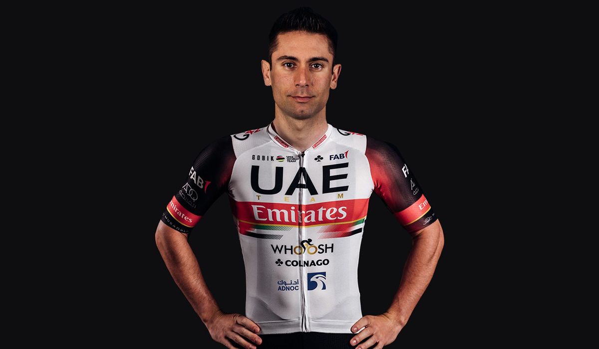 Diego Ulissi, listo para reanudar los entrenamientos