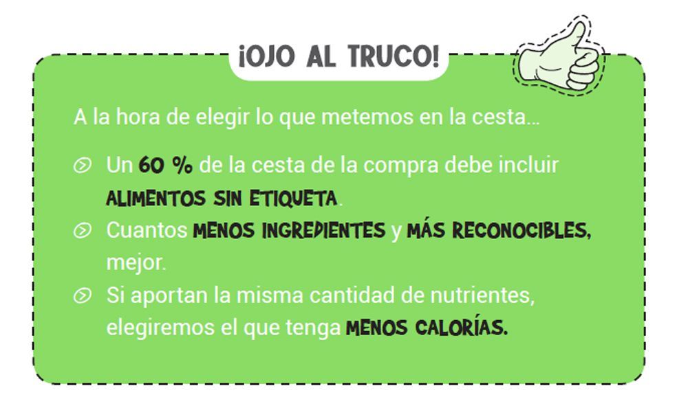 truco para lista de la compra