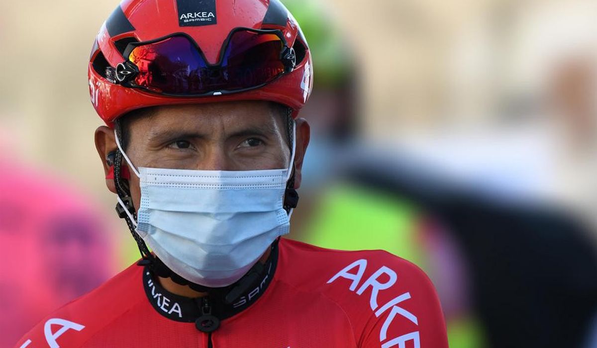 Nairo Quintana, contento con su debut: "He estado cerca de los mejores"