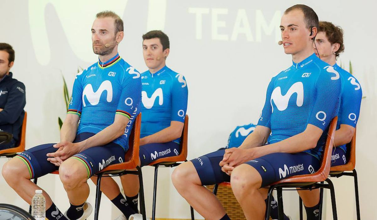 Valverde, Mas y Soler encabezarán el Movistar Team en la Volta a Catalunya. Foto: Photo Gomez Sport / Movistar Team