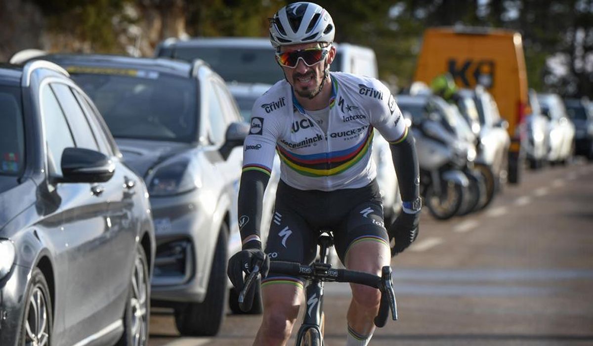 Julian Alaphilippe en una imagen del pasado Tour de la Provence. 