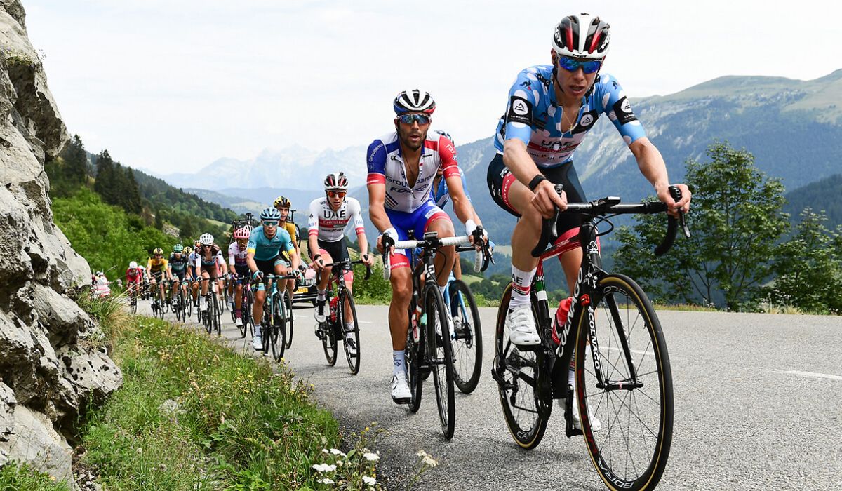 Una imagen del Criterium du Dauphine 2020.