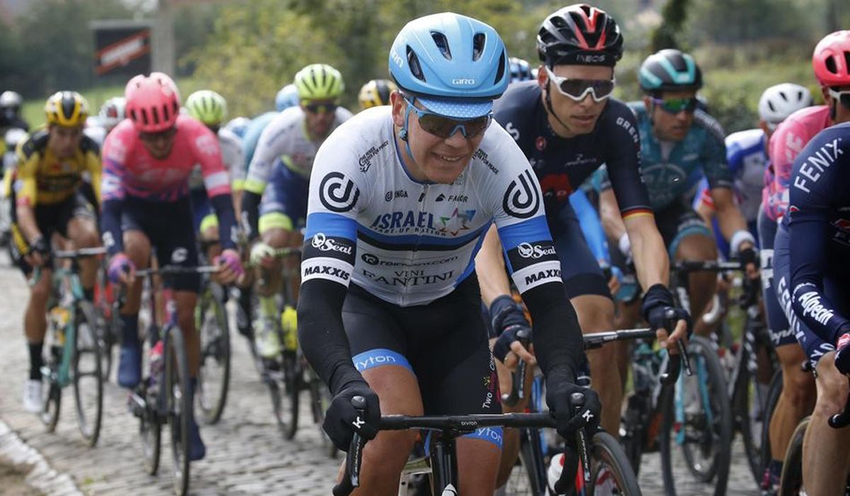 Norman Vahtra en una imagen del Tour de Flandes 2020. Foto: Dion Kerckhoffs / Bettini Photo